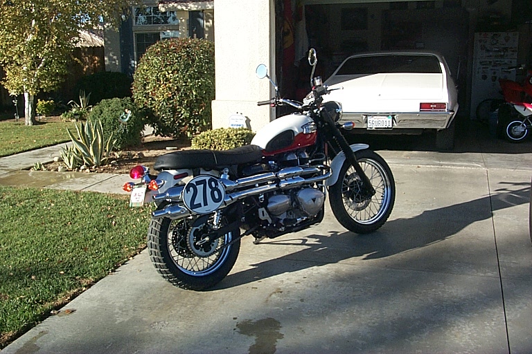 2006 Triumph Bonneville Scrambler